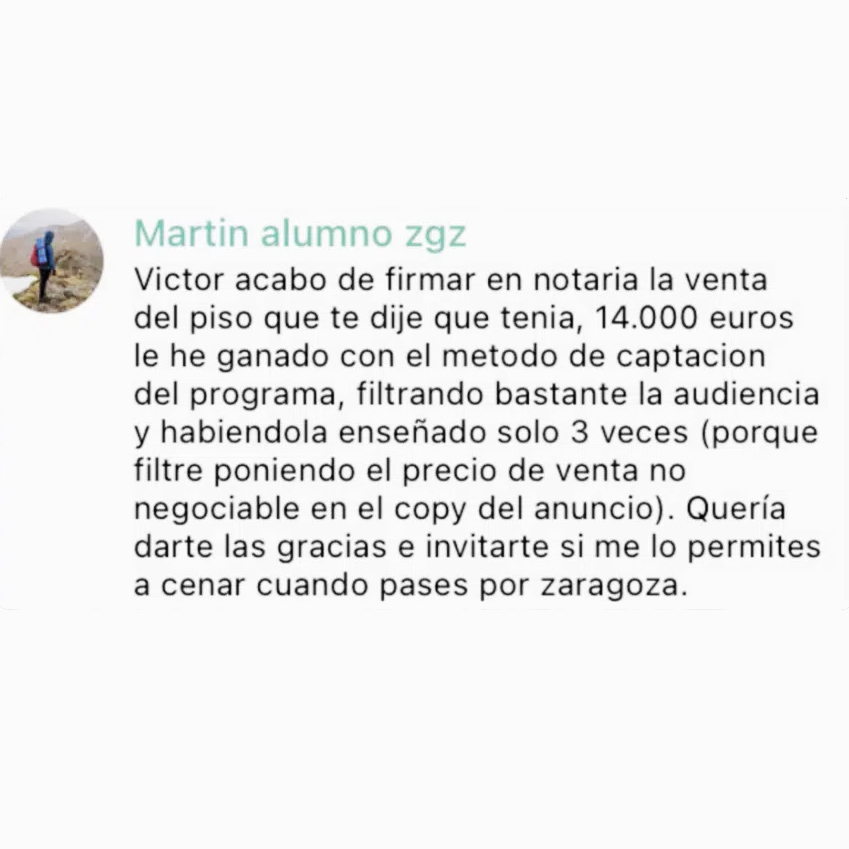 Testimonios Captadores Inmobiliarios 2