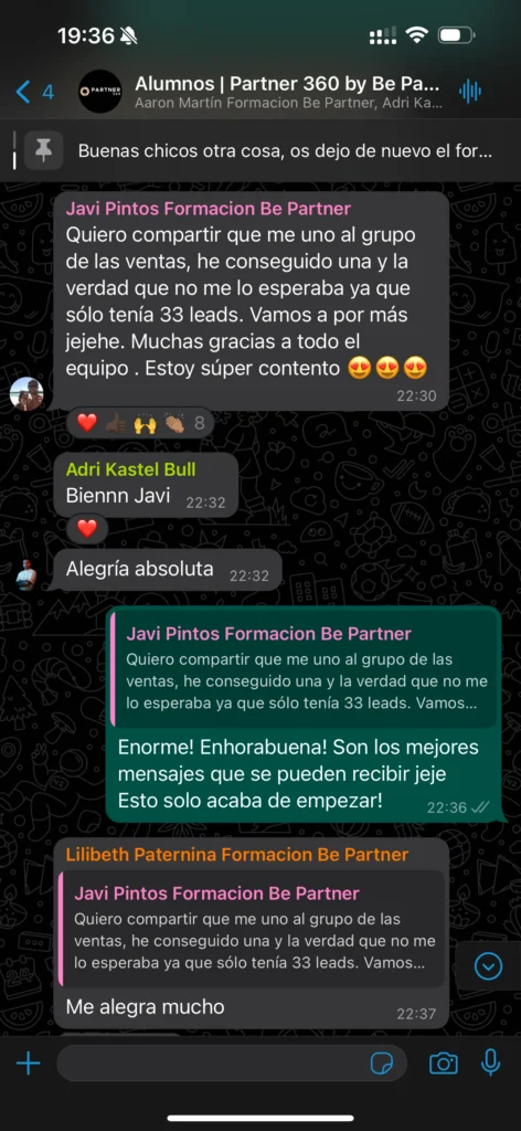 Partner 360 opiniones pantallazo