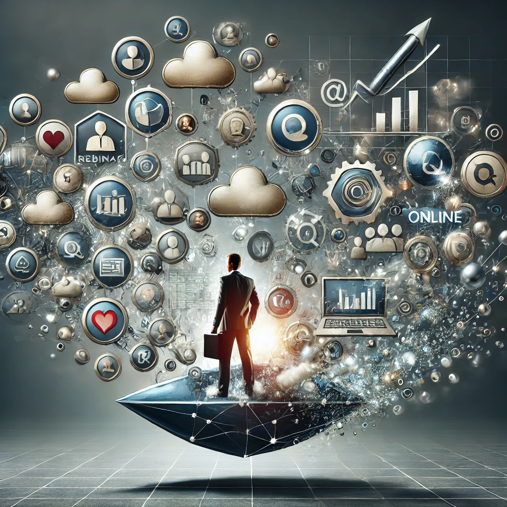 lanzador digital emprendedor de producto fisico