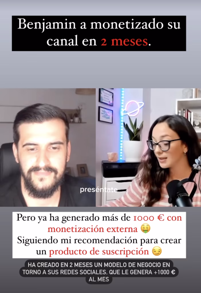 Testimonio Monetizatube
